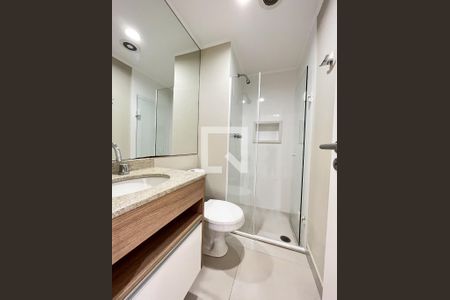 Banheiro Social de apartamento para alugar com 1 quarto, 68m² em Chácara Inglesa, São Paulo