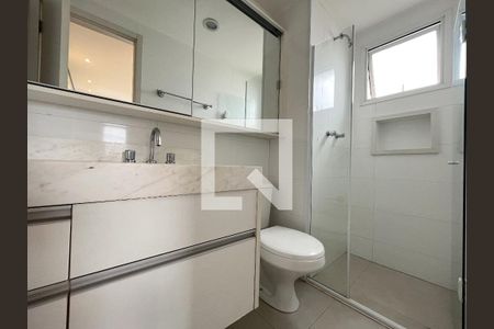 Apartamento para alugar com 68m², 1 quarto e 2 vagas Apartamento para alugar com 68m², 1 quarto e 2 vagasBanheiro da Suíte