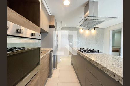 Cozinha de apartamento para alugar com 1 quarto, 68m² em Chácara Inglesa, São Paulo
