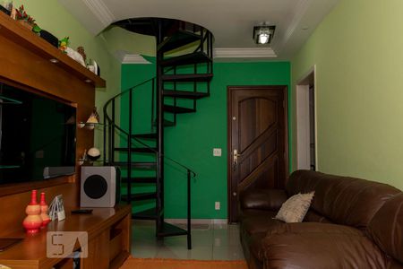 Sala de apartamento à venda com 3 quartos, 120m² em Parque Tomas Saraiva, São Paulo