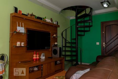 Sala de apartamento para alugar com 3 quartos, 120m² em Parque Tomas Saraiva, São Paulo