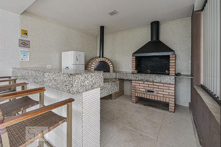 Apartamento à venda com 45m², 1 quarto e 1 vagaChurrasqueira