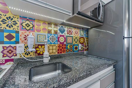 Apartamento à venda com 45m², 1 quarto e 1 vagaCozinha