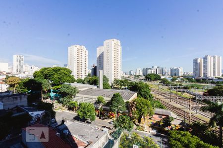 Varanda Vista de apartamento à venda com 2 quartos, 60m² em Barra Funda, São Paulo