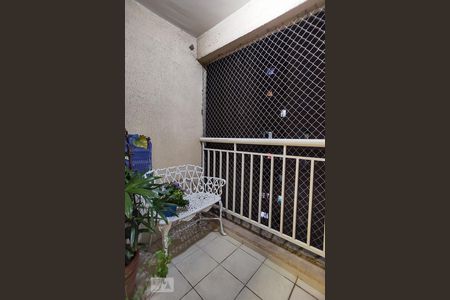 Varanda da Sala de apartamento para alugar com 2 quartos, 68m² em Santo Antônio, Osasco