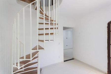 Sala de Jantar (1º andar) de casa de condomínio para alugar com 2 quartos, 100m² em Taquara, Rio de Janeiro