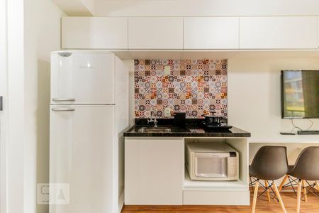 Studio para alugar com 25m², 1 quarto e sem vagaCozinha