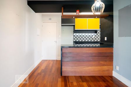 Sala de apartamento para alugar com 1 quarto, 59m² em Santo Amaro, São Paulo