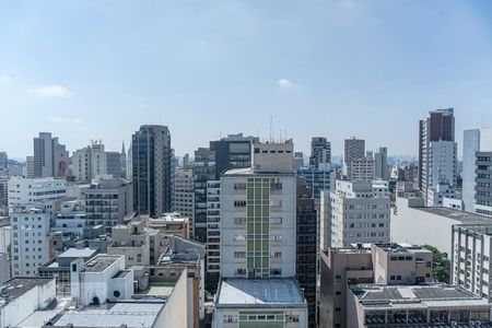 Vista da Varanda de apartamento à venda com 2 quartos, 80m² em Bela Vista, São Paulo