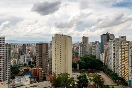 Apartamento à venda com 67m², 2 quartos e 1 vagaVista da varanda