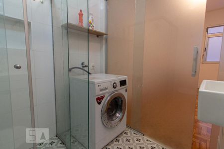 Apartamento para alugar com 59m², 1 quarto e sem vagaBanheiro da Suíte