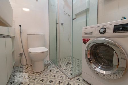 Apartamento para alugar com 59m², 1 quarto e sem vagaBanheiro da Suíte