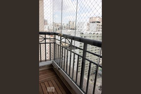 Varanda de apartamento para alugar com 1 quarto, 42m² em Vila Buarque, São Paulo
