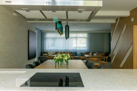 Apartamento à venda com 37m², 2 quartos e sem vagaÁrea comum - Salão de festas