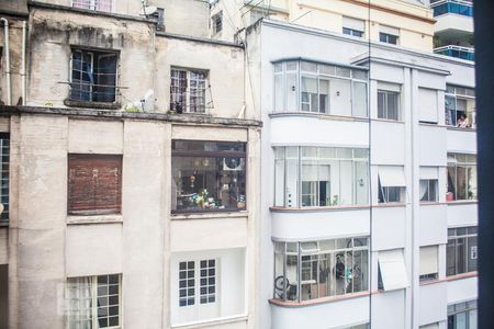 Vista do Quarto de apartamento para alugar com 1 quarto, 50m² em República, São Paulo