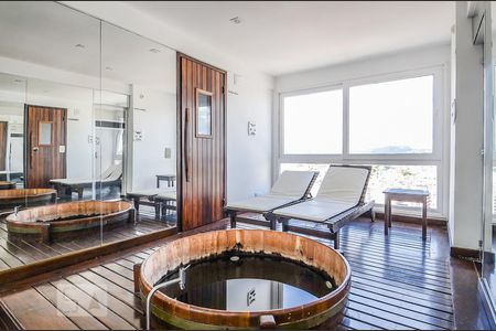 Apartamento para alugar com 43m², 1 quarto e 1 vagaSauna