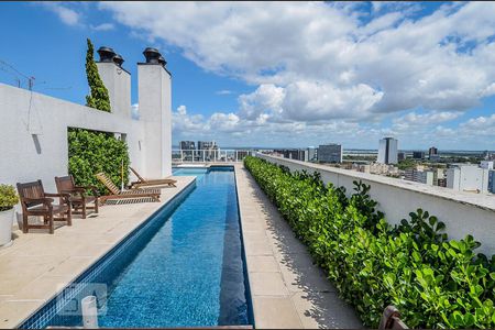 Apartamento para alugar com 43m², 1 quarto e 1 vagaPiscina