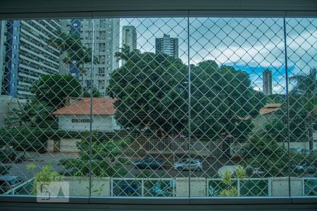 Vista da Varanda da Sala de apartamento à venda com 4 quartos, 140m² em Setor Bueno, Goiânia