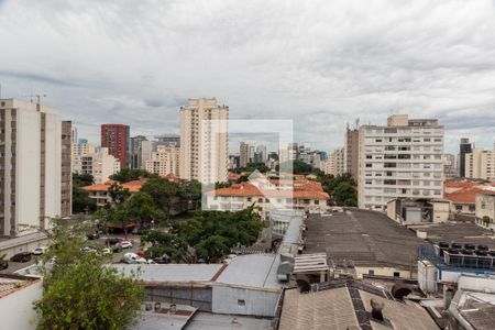 Sala - vista  de apartamento à venda com 3 quartos, 112m² em Pinheiros, São Paulo