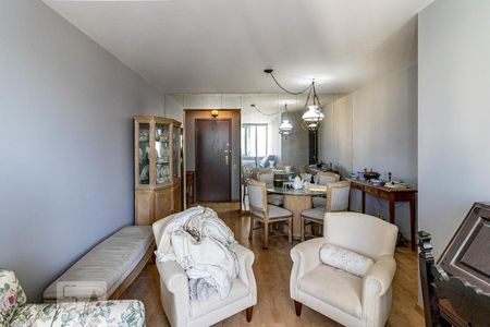 Sala de apartamento para alugar com 3 quartos, 86m² em Indianópolis, São Paulo