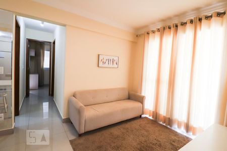 Sala de apartamento para alugar com 2 quartos, 56m² em Vila Maria José, Goiânia