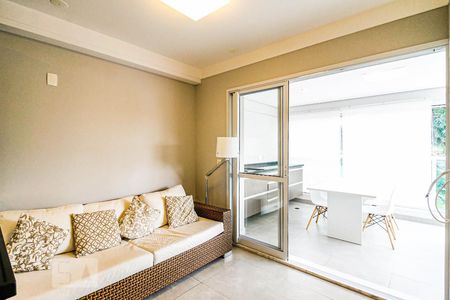 Sala de apartamento para alugar com 2 quartos, 59m² em Brooklin, São Paulo