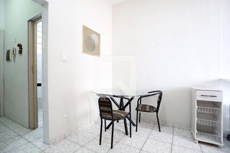 Sala de Jantar de kitnet/studio para alugar com 1 quarto, 33m² em Boqueirão, Santos