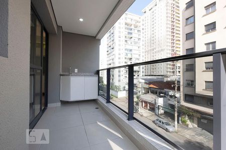 Sala - Varanda de apartamento para alugar com 2 quartos, 56m² em Pinheiros, São Paulo
