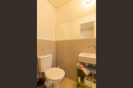 Banheiro da Suite de kitnet/studio para alugar com 1 quarto, 18m² em Vila Mariana, São Paulo