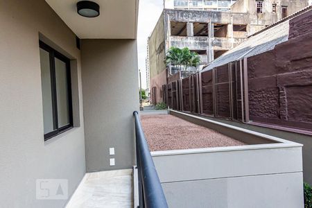 Varanda de apartamento para alugar com 1 quarto, 27m² em Centro Histórico de São Paulo, São Paulo