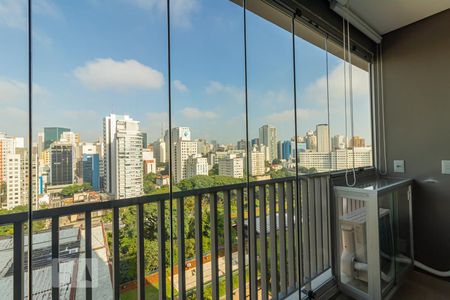 Sacada de kitnet/studio para alugar com 1 quarto, 23m² em Liberdade, São Paulo