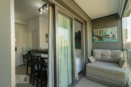 Studio para alugar com 23m², 1 quarto e sem vagaSacada