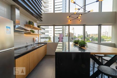 Studio para alugar com 23m², 1 quarto e sem vagaÁrea Gourmet