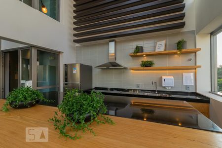 Studio para alugar com 23m², 1 quarto e sem vagaÁrea Gourmet