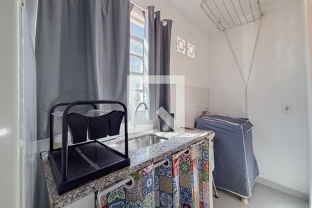 Cozinha e Área de Serviço de casa para alugar com 1 quarto, 25m² em Vila Mariana, São Paulo