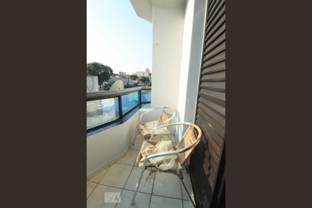 Varanda da Sala de apartamento para alugar com 2 quartos, 68m² em Parque das Nações, Santo André