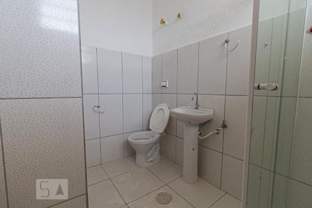 Banheiro de kitnet/studio para alugar com 1 quarto, 34m² em Centro, São Paulo
