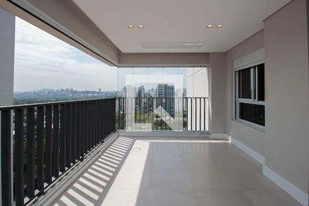 Varanda da Sala de apartamento para alugar com 3 quartos, 96m² em Pinheiros, São Paulo