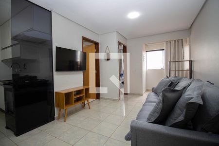 Sala de apartamento para alugar com 1 quarto, 45m² em Areal (águas Claras), Brasília