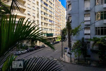 Vista da Suíte de apartamento à venda com 1 quarto, 40m² em Copacabana, Rio de Janeiro