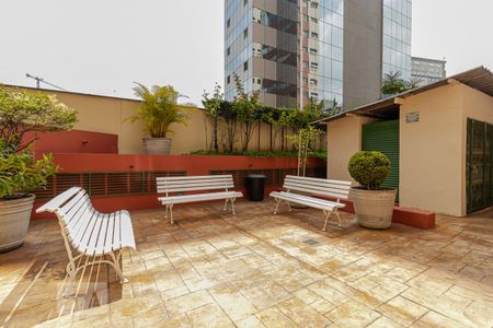 Apartamento para alugar com 40m², 1 quarto e 1 vaga Apartamento para alugar com 40m², 1 quarto e 1 vagaÁrea comum - Pátio