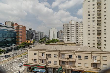 Vista do Quarto de apartamento para alugar com 1 quarto, 40m² em Vila Mariana, São Paulo