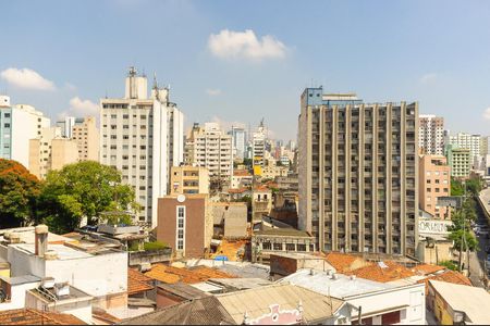 Sala - Vista de apartamento para alugar com 1 quarto, 38m² em Bela Vista, São Paulo