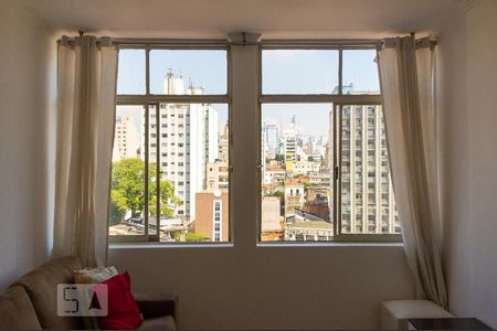Sala de apartamento para alugar com 1 quarto, 38m² em Bela Vista, São Paulo