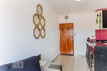 Sala de apartamento à venda com 2 quartos, 57m² em Vila Guarani, Santo André