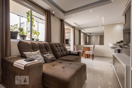 Sala de apartamento à venda com 2 quartos, 58m² em Humaitá, Porto Alegre