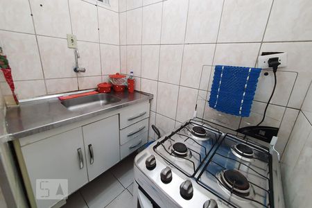 Cozinha de apartamento à venda com 1 quarto, 45m² em Barra Funda, São Paulo
