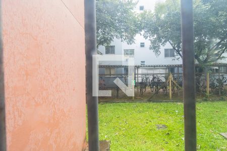 Sala/Cozinha-Vista de apartamento para alugar com 2 quartos, 50m² em Mato Grande, Canoas