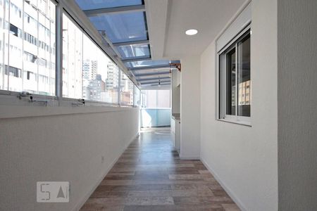 Varanda de apartamento à venda com 1 quarto, 50m² em República, São Paulo