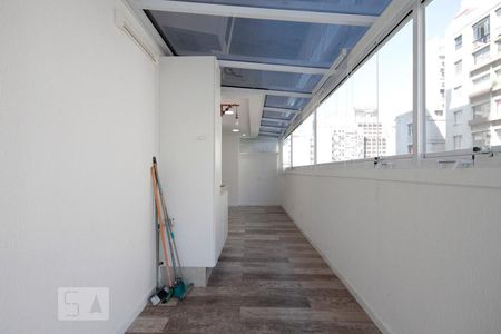 Varanda de apartamento à venda com 1 quarto, 50m² em República, São Paulo